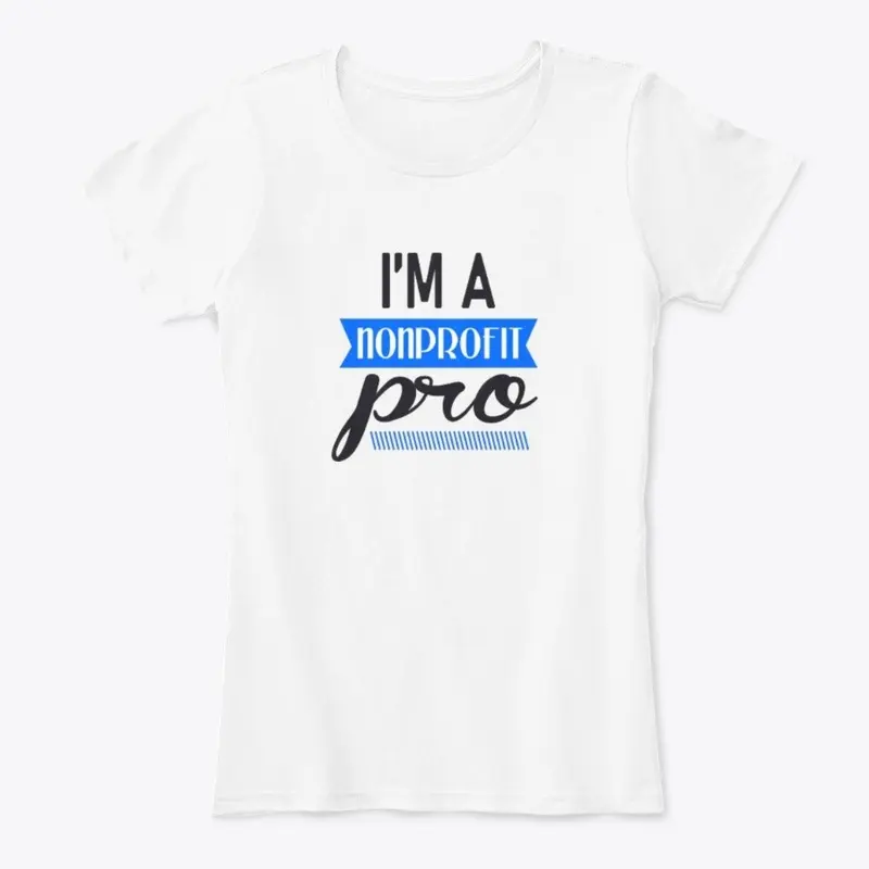 I'm a Nonprofit Pro - Blue